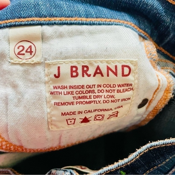 J Brand Pencil Leg Jeans Size 24 Blue - Picture 4 of 9